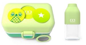 Zestaw Jabłkowy: lunchbox Monbento Tresor + bidon 0,33 l