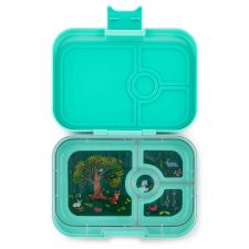 Yumbox Panino Mystic Aqua - lunchbox dla dzieci z 4 przegródkami