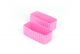 Zestaw 2 silikonowych pojemniczków do Little Lunch box'ów - różowy