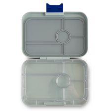 Duży lunchbox z 5 przegródkami - Yumbox Tapas Flat Iron Grey (wkładka bez ilustracji)