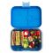 Lunchbox dla dzieci z 4 przegródkami - Yumbox Panino Jodhpur Blue