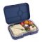 Duży lunchbox z 4 przegródkami - Yumbox Tapas Portofino Blue