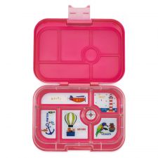 Yumbox Classic Lotus Pink lunchbox dla dzieci z 6 przegródkami