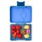 Yumbox Mini Snack minilunchbox z 3 przegródkami dla dzieci - True Blue Clouds Rainbow