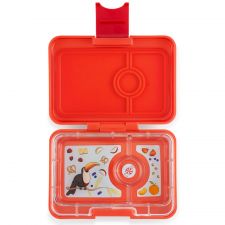 Yumbox Mini Snack minilunchbox z 3 przegródkami dla dzieci - Saffron Orange