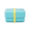 Japoński, dwupoziomowy bento box o pojemności 0,9 litra Rectangle - Light Blue