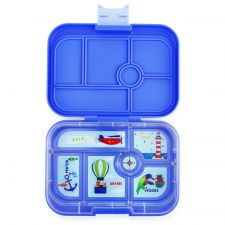 Yumbox Classic - lunchbox z 6 przegródkami dla dzieci - Jodhpur Blue