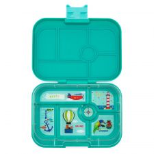 Yumbox Classic - lunchbox z 6 przegródkami dla dzieci - Kashmir Blue