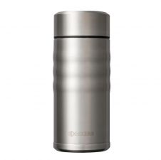 Kubek termiczny Kyocera 350 ml Twist Top - srebrny