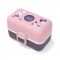 MONBENTO Tresor Bunny - różowo-fioletowy bento lunchbox dla dzieci