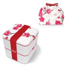 Zestaw Monbento Blossom: MB Square + ozdobna torebka