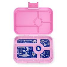 Duży lunchbox z 5 przegródkami - Yumbox Tapas Stardust Pink