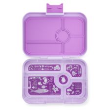 Duży lunchbox z 5 przegródkami - Yumbox Tapas Lila Purple
