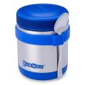 Termos obiadowy Yumbox Zuppa 420 ml - Neptune Blue + łyżka w zestawie