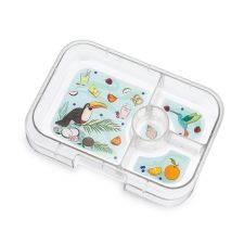 Wymienna wkładka z 4 przegródkami do Yumbox Panino i Classic - Paradise