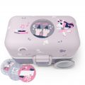 MONBENTO Tresor purple Ballet - lunchbox bento dla dzieci