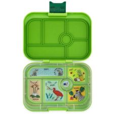 Yumbox Classic Congo Green - lunchbox dla dzieci z 6 przegródkami