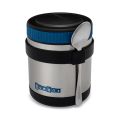 Termos obiadowy Yumbox Zuppa 420 ml - Twilight Black +  łyżka w zestawie