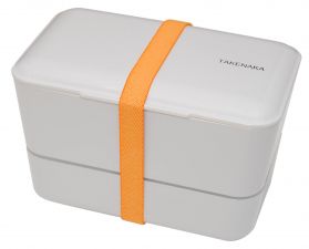 Bento box Takenaka Expanded Double 1,15 litra - Glacier Gray