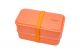Bento box Takenaka Compact Double 1,25 litra - Coral