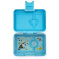 Yumbox Mini Snack minilunchbox z przegródkami dla dzieci -Nevis Blue