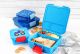 Duży lunch box dla dzieci z 3 przegródkami - śniadaniówka Littlelunchbox Monster Truck