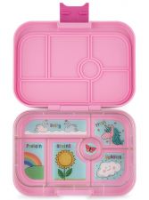 Yumbox Classic Power Rose - lunchbox dla dzieci z 6 przegródkami