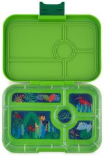 Yumbox Tapas Go Green - duży lunchbox z 5 przegródkami