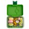 Yumbox Mini Snack minilunchbox z 3 przegródkami dla dzieci - Go Green