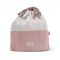 Duża torebka MONBENTO Pochette Natural Flamingo L - ozdobna i ochronna