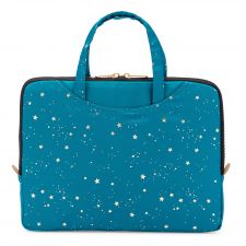 Termiczna torba z uchwytem na lunchboxy YUMBOX - Aqua w gwiazdki