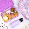 Zestaw 3 okrągłych, silikonowych pojemniczków do lunchboxów Yumbox - Yellow