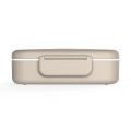 Lunchbox z 5 przegródkami i sztućcami w zestawie - Eseasons 5 Grey 1300 ml