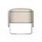Dwupoziomowy lunchbox z 4 przegródkami i ze sztućcami w zestawie - Warm Grey 1,2