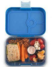 Yumbox Panino True Blue lunchbox dla dzieci z 4 przegródkami