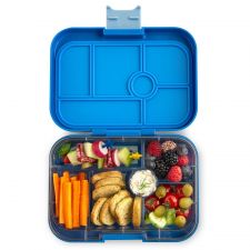 Zestaw Yumbox Classic Jodhpur Blue + wkładka Panino Explore (wkładki z 6 i 4 przegródkami)