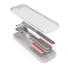 Sztućce Monbento Slim Box Pink Flamingo