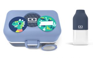Zestaw Blue Infinity - Monbento Tresor + mały bidon