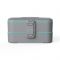 Dwupoziomowy lunchbox z 4 przegródkami i sztućcami w zestawie - Eseasons Dark Grey Blue 1,2 l