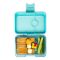 Yumbox Mini Snack minilunchbox z 3 przegródkami dla dzieci - Misty Aqua