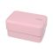 Japoński, dwupoziomowy bento box o pojemności 0,9 litra Rectangle - Candy Pink