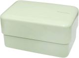 Japoński, dwupoziomowy bento box o pojemności 0,9 litra Takenaka Rectangle - Pistachio Green