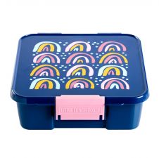 Littlelunchbox bento five Rainbow lunchbox z 5 przegródkami dla dzieci 0,98 litra