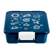 Littlelunchbox  bento fiveOuter Space - lunchbox z 5 przegródkami dla dzieci 0,98 litra