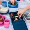 Littlelunchbox  bento fiveOuter Space - lunchbox z 5 przegródkami dla dzieci 0,98 litra