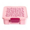 Littlelunchbox bento 3 Leopard - bento  lunch box z przegródkami dla dzieci