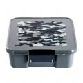 Littlelunchbox bento 3 Camo - bento  lunch box z przegródkami dla dzieci