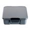 Littlelunchbox bento 3 Ash Grey - bento  lunch box z przegródkami dla dzieci