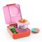 Omiebox lunchbox z termosem - bento z przegródkami dla dzieci 1,35 litra - Pink Berry
