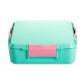 Littlelunchbox bento 3+ Mint DIY 1,3 litra - bento lunch box z 3, 4 lub 5 przegródkami dla dzieci